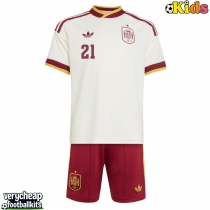 Spain Mikel Oyarzabal #21 Replica Away Minikit World Cup 2026 Short Sleeve (+ pants)